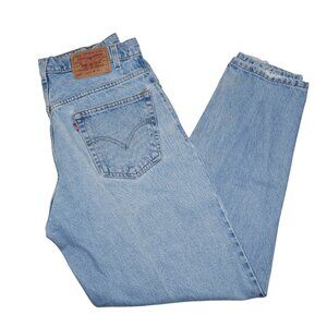 Levis 560 Stonewashed Denim Jeans Men's Size 34x32 Vintage Loose Tapered Fit